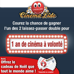 Concours Cinéma Lido